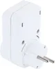 Steckdosenadapter mit 2 USB-A Slots 360° drehbar Produktbild-Vorschau 2