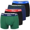 LEE COOPER Pánské Boxerky 4 ks, Pohodlné Bavlněné Spodní Náhled obrázku produktu 5