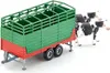 Siku Vieh-Anhänger mit  zwei Kühen Landwirtschaft ; 2875 Produktbild-Vorschau 12