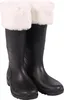 T2413-44 schwarz Damen Herren Weihnachtsmannstiefel Gr.44 Produktbild-Vorschau 1