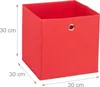 6 x Aufbewahrungsbox Stoff, quadratisch, Aufbewahrung für Produktbild-Vorschau 4
