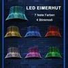 LED-Leuchtkappe,Lichteffekten, futuristisches Design, Produktbild-Vorschau 4
