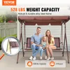 VEVOR Altalena da patio a 3 posti Altalena Hollywood con Anteprima dell’immagine prodotto 2