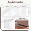 KOMFOTTEU, 198 cm, extra široká bezpečnostní brána pro Náhled obrázku produktu 8