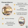 Collage of images and text highlighting product features. Produktbild-Vorschau