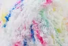 A close-up view of a ball of yarn with multi-colored strands. Anteprima dell’immagine prodotto