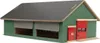 Kids Globe Stall mit 4 Windschutzgitter 1:32 Natur Produktbild-Vorschau 8
