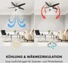 Klarstein Bolero - 2-in-1-Deckenventilator 134cm Produktbild-Vorschau 4
