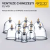 4FIZJO Vakuum-Saugglocken Set 12 Stück – Feuerlose Massage Produktbild-Vorschau 10