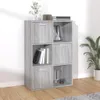 vidaXL Opbergkast grijs Sonoma, 60x29,5x90 cm Productafbeelding-voorbeeld 2