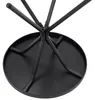 Bistrotisch 60 x 60 x 70 cm Glas Stahl Schwarz/Anthrazit Produktbild-Vorschau 2