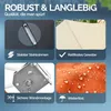 DETEX® 2x Balkonfächer Sichtschutz inkl. Abdeckung Produktbild-Vorschau 5