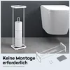 doporro Toilettenpapierhalter Stehend Klopapierhalter mit Produktbild-Vorschau 6