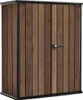 Keter Kunststoff Gartenschrank Signature Walnuss Alto 140 x Produktbild-Vorschau 12