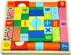 Drevené stavebné triediace bloky, 58-dielne puzzle Náhľad obrázku produktu 2