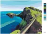 Zuty - Malen nach Zahlen - SEILBRÜCKE IN NORDIRLAND, 40x50 Produktbild-Vorschau 3
