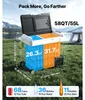 SucceBuy kompresorová chladnička 12/24 V DC a 100–240 V AC, Náhľad obrázku produktu 4