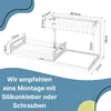 Spülschrank Organizer schmal ausziehbar Küche Metall 2 Produktbild-Vorschau 2