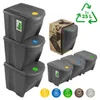 Abfallbehälter SORTIBOX 3 set - stein grau Produktbild-Vorschau 14