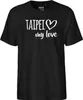 Huuraa Herren T-Shirt Taipei my love XXL Black Bio Produktbild-Vorschau 2