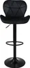 A black bar stool is shown against a white background. Produktbild-Vorschau