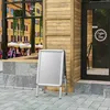 AUSTIN | Plakatständer | A1 | Silber | Premium | Produktbild-Vorschau 3