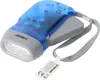 3fach LED Dynamo Taschenlampe wiederaufladbar, Blau und Produktbild-Vorschau 1