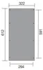 Einzelcarport weka 617 Gr. 2 ohne Dacheindeckung 322x612 cm Produktbild-Vorschau 6