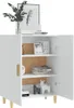 vidaXL Příborník bílý 70x34x90 cm Materiál dřeva Náhled obrázku produktu 7
