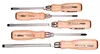 Felo Schraubendreher Holzgriff Satz 7-tlg. SL/PZ/PH Produktbild-Vorschau 7