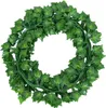 12 Pack 83 Ft künstliche Efeu Girlande Vine Fake Greenery Produktbild-Vorschau 3