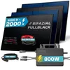 SUNNIVA 2000W Balkonkraftwerk BIFAZIAL FULLBLACK komplett Produktbild-Vorschau 1