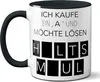 TassenKing Original - Tasse mit Spruch Ich kaufe ein A und Produktbild-Vorschau 3