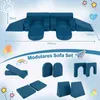 COSTWAY 10-teiliges modulares Spielsofa mit Produktbild-Vorschau 3