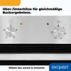 Exquisit Einbaubackofen, Backofen Einbaugerät Silber, 62 L Produktbild-Vorschau 17