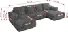 MKS MEBLE Sofa mit Schlaffunktion - Ecksofa mit Produktbild-Vorschau 9