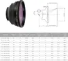 Cloudray F-Theta Objektiv 70x70mm FL100mm, FSL02H70F100 Produktbild-Vorschau 6