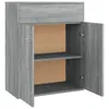 The Living Store Sideboard Grau Sonoma 60x30x75 cm Produktbild-Vorschau 6
