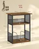 VASAGLE Plattenspieler Regal, HiFi Rack mit Schallplatten Produktbild-Vorschau 6