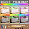 Sweiko Kommode, Hochglanz Sideboard mit 2 Türen und 3 Produktbild-Vorschau 5