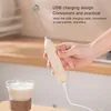 Milchaufschäumer, kabellos, wiederaufladbar, Handmixer für Produktbild-Vorschau 3