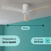 Stropní ventilátor Noaton® Rhea, stmívatelná LED 22,9 W, Náhled obrázku produktu 2