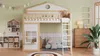 Sweiko Lit superposé, Lit de maison, avec escalier, avec Voir les images du produit 12
