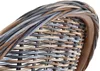 KRINES HOME Esszimmer-Sessel Rattan Grau Rattan Korbsessel Produktbild-Vorschau 8