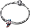 Marvel The Avengers Captain America Charm von PANDORA, Produktbild-Vorschau 3