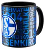 FC Schalke 04 S04 Kaffeebecher Metallic schwarz Produktbild-Vorschau 1