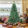 XINZI, 210 cm kunstkerstboom met sneeuweffect en kegeltjes Productafbeelding-voorbeeld 9