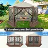 350 x 350 cm Pop-Up Screen House Zelt, 6-seitiges Produktbild-Vorschau 6