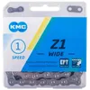 Kette KMC Z1 WIDE RB Anti Rost 112 Glieder 1/2 x 1/8 silber Produktbild-Vorschau 1