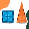Relaxdays Magnetbausteine, XXL, 100 Teile, verschiedene Produktbild-Vorschau 4